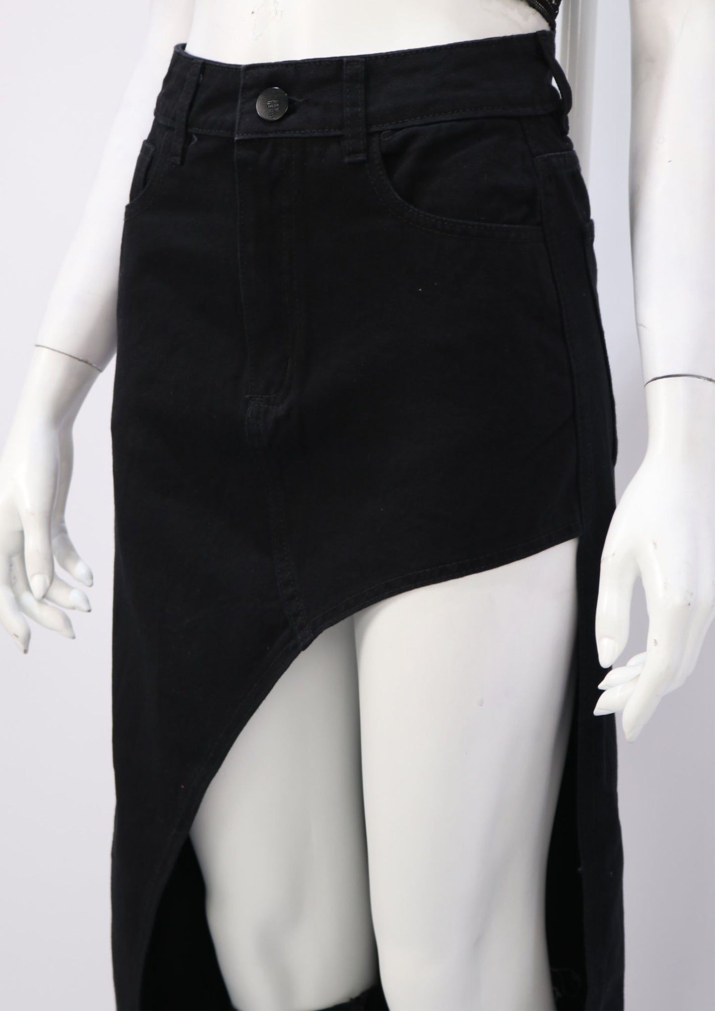 Falda Denim Negra